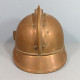 Delcampe - CASQUE DES SAPEURS-POMPIERS DE LA VILLE DE CHATEAUNEUF EN T 1885 1895 1900 - Helme & Hauben