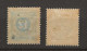 1889 MH Sweden Mi 39-40 - Unused Stamps