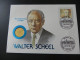 Deutschland Germany 1 Mark 1989 J - Walter Scheel - Numis Letter - 1 Marco