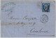 FRANCE - 1859 - Yv.14A (type I) Obl. Pc 1896 + TàD " MARSEILLE / 4 (12) 4 " Sur LAC Pour TOULOUSE - 1853-1860 Napoléon III.