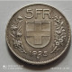 Svizzera - 5 Franchi 1925 - Herdenking