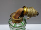 -RARE LAMPE A PETROLE CRISTAL Taillé BACCARAT Ou ST LOUIS XIXe E - Lighting & Lampshades