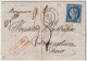 FRANCE - 1873 LAC Affranchie 25c Cérès (t.I Pos.132G3) Taxé 35c Pour Surpoids (10g20) - TB - 1871-1875 Cérès