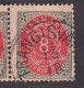 FAROE ISLAND. 1887/88. 3 STRIPE, Pragt Cancel TRANGISVAAG 13.1o.88. Very Scare. Low Startprice - Färöer Inseln