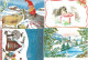 Norway      10 Cards    For Christmas   Used And Unused - Lettres & Documents