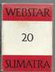 Ancien Paquet Vide En Carton De 20 Cigarettes Webstar Sumatra - Estuches Para Cigarrillos (vacios)