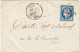 FRANCE - 1873 - Yv.60A Obl. GC 212 + TàD "AUCH / (31) " Sur LSC Pour Bordeaux - 1871-1875 Ceres