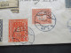 Delcampe - 10.11.1922 Österreich Flugpost Wien - Prag MiF Flugpostmarken - Frauenkopf Einschreiben Wien Ank. Stp.Praha Letiste - Storia Postale