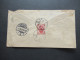 Russland / Polen 1901 GA Umschlag Stempel Bapwaba - Meissen Marke Rückseitig Mit 2x Verschiedener Stempel Meissen 1 / 3 - Covers & Documents