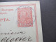 Bulgarien 1906 Ganzsache Nach Wien Mit Einigen Stempeln / Wien 55 Und Wien 62 Bestellt / Firmen PK - Cartes Postales