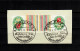DR: MiNr. K13, Gestempelt Koblenz Frei, Briefstück - Postzegelboekjes