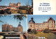 24 Chateau De HAUTEFORT DÃ©truit Le 31 Aout 1968 Par Un Incendie CARTE DOUBLE  1 (scan Recto Verso)MG2814 - Craponne Sur Arzon