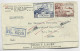 GOLD COAST UPU 3D+ PA 2D LETTRE COVER REG ACCRA 1949 TO ACCRA - Gold Coast (...-1957)