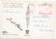 36517# EMA CARTE POSTALE SISSONNE AISNE FM FRANCHISE MILITAIRE Obl LUXEMBOURG 1966 203 ARMEES Pour BETTEMBOURG - Franking Machines (EMA)