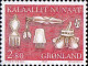 Groenland Poste N** Yv:162/163 Ustensiles & Art Local - Nuovi