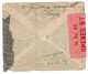 Haifa Palestine Cover Opened By Censor No. 46 British Mandat WW2 WWII - Folded - Palestina