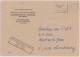 36528# LETTRE MINISTERE DE LA FONCTION PUBLIQUE Obl LUXEMBOURG 1989 - Briefe U. Dokumente