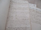 Delcampe - Archives Notes Généalogiques Dont Hozier Lamothe Barace Labouère Guillot Labardouillère .... + 1.8kg De Manuscrits - Manuscritos