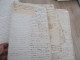 Delcampe - Archives Notes Généalogiques Dont Hozier Lamothe Barace Labouère Guillot Labardouillère .... + 1.8kg De Manuscrits - Manuscritos