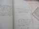 Delcampe - Archives Notes Généalogiques Dont Hozier Lamothe Barace Labouère Guillot Labardouillère .... + 1.8kg De Manuscrits - Manuscripts