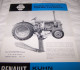 FEUILLET PUB PUBLICITAIRE MATERIEL AGRICOLE RENAULT BARRE DE COUPE DE PORTEE KUHN ( TRACTEUR, TRACTEURS, MOTOCULTURE ) - Tracteurs