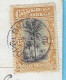 Timbre Type Mols-Congo-Belge-"Unilingue"-15c Ocre-brun-N°52a-Cpa-Léopoldville-Activité Au Port-Trabalhos No Porto-1910 - Cartas & Documentos