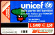 G 1098 C&C 3169 SCHEDA TELEFONICA NUOVA MAGNETIZZATA UNICEF - Publiques Thématiques