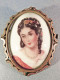 " BROCHE EN PORCELAINE DE LIMOGES @ Bijoux Bijouterie - Broches