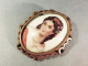 " BROCHE EN PORCELAINE DE LIMOGES @ Bijoux Bijouterie - Broches