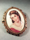 Delcampe - " BROCHE EN PORCELAINE DE LIMOGES @ Bijoux Bijouterie - Brooches