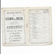 Vieux Papiers - Calendrier De L'Union Sportive Montluçonnaise Rugby Saison1927-1928 - Petit Format : 1921-40