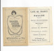 Vieux Papiers - Calendrier De L'Union Sportive Montluçonnaise Rugby Saison1928-1929 Et Du Foot-ball 1929-1930 - Klein Formaat: 1921-40