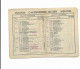 Vieux Papiers - Calendrier Du Sporting Club Montluçonnais Rugby Saison 1929-1930 - Klein Formaat: 1921-40