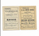 Vieux Papiers - Calendrier Du Sporting Club Montluçonnais Rugby Saison 1929-1930 - Small : 1921-40