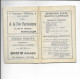 Vieux Papiers - Calendrier Du Sporting Club Montluçonnais Rugby Saison 1931-1932 - Small : 1921-40