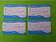 LOT DE 4 TELECARTES PREPAYEES SAN MARCO 2 MINUTES - Sonstige & Ohne Zuordnung