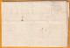 1759 - Marque Postale DEMONTELIMART Montelimar Manuscrite Sur Lettre Pliée Avec Correspondance Vers GRENOBLE - 1701-1800: Precursors XVIII