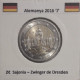 2 Euros Alemania / Germany   2016 Sachsen  D O G Sin Circular - Deutschland