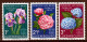 ⁕ LUXEMBOURG 1959 ⁕ Flower Show In Mondorf-les-Bains Mi.606-608 ⁕ 3v MNH - Ungebraucht