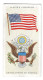 FL 10 - 46-a U.S.A. National Flag & Emblem, Imperial Tabacco - 67/36 Mm - Objets Publicitaires