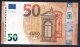 50 EURO ITALY  LAGARDE S052 SF  Ch  "04"  UNC - 50 Euro