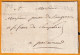 1749  - Marque Postale LIBOURNE Sur Lettre Pliée De 2 Pages Vers PONTARNAUD - Près PERIGUEUX - Règne De Louis XV - 1701-1800: Précurseurs XVIII