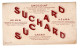 Chromo Chocolat Suchard, 142 / 5, Animaux Sauvages, Tigre, Crocodile - Suchard