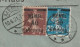 1921 - Enveloppe De MEMEL Vers MEERANE, Saxe, Allemagne - 20 C Semeuse Camée Surchargé Memel 40 Pf Et 25 C Surch 20 Pf - Cartas & Documentos