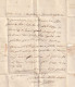 1771 - Marque Postale Manuscrite VILLENEUVE DE BERG, Ardèche Sur Lettre Vers BARJAC, Gard - Taxe 5 - 1701-1800: Precursors XVIII