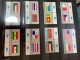UN Stamp Flags Collection MNH 7 Pages Sets In Book - Stamps