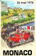 Monaco Grand Prix 1974 - Ferrari  -  Reproduction D'affiche Publicité D'epoque  -  Carte Postale - Grand Prix / F1