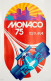 Monaco Grand Prix 1975   -  Reproduction D'affiche Publicité D'epoque  -  Carte Postale - Grand Prix / F1