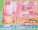 Voyo KYRGYZSTAN 20,50,100 Som 2023(2024) P34-36 B235a-237a UNC SET - Kirghizistan