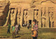 ABU SIMBEL, TEMPLE, ARCHITECTURE, STATUE, EGYPT, POSTCARD - Tempel Von Abu Simbel